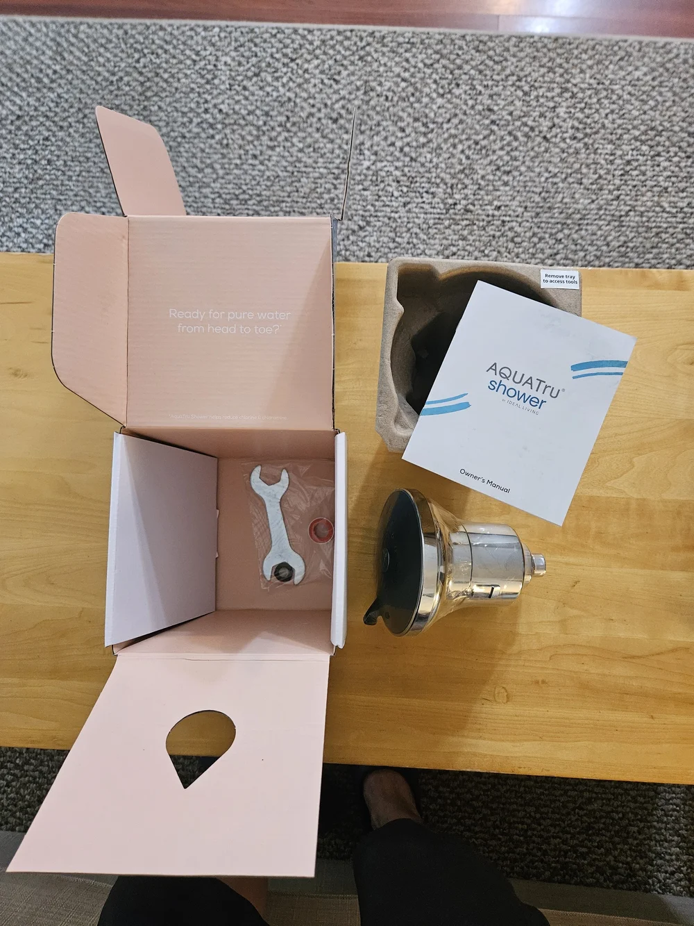 AquaTru Showerhead